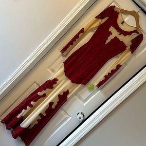 Stunning lace evening gown